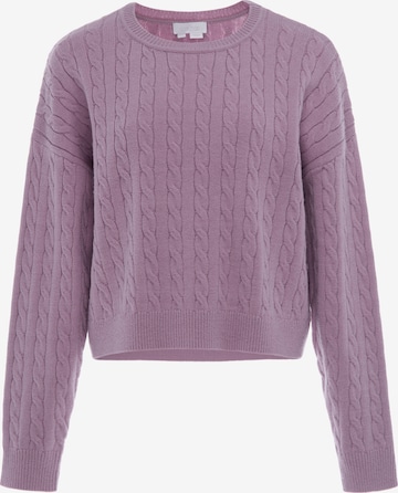 usha WHITE LABEL - Pullover 'Minimalistic' em rosa: frente