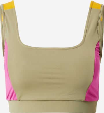 Urban Classics Bustier BH in Groen: voorkant