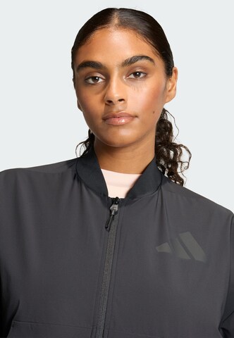 ADIDAS SPORTSWEAR Performance Jacket 'Z.N.E.' in Black