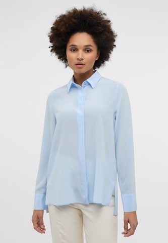 ETERNA Blouse in Blauw: voorkant