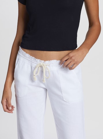 ROXY Flared Pants 'Oceanside' in White