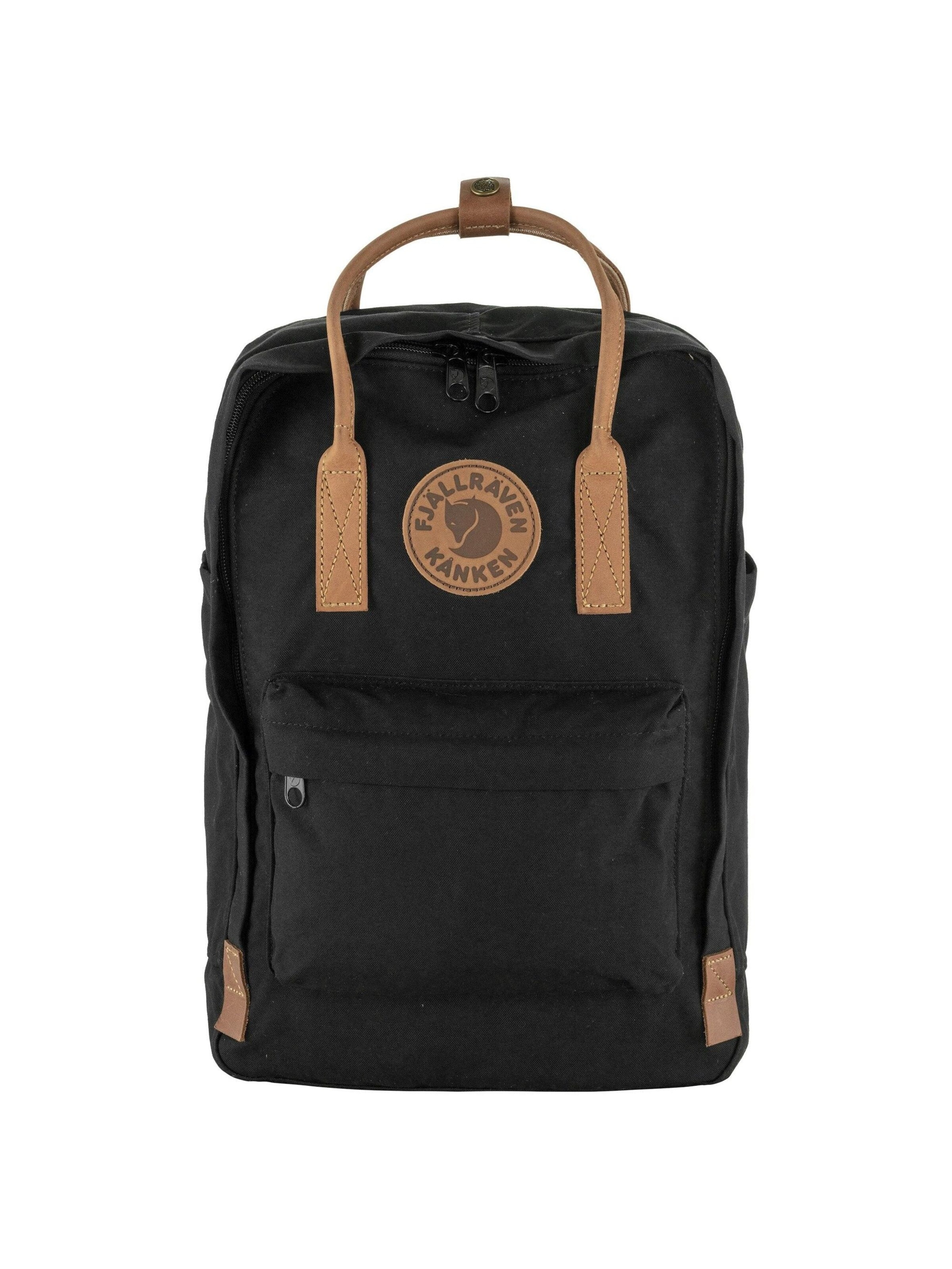 FJALLRAVEN Rucksack 'Kånken No. 2'‌‌‌‌ in Schwarz: Vorderseite