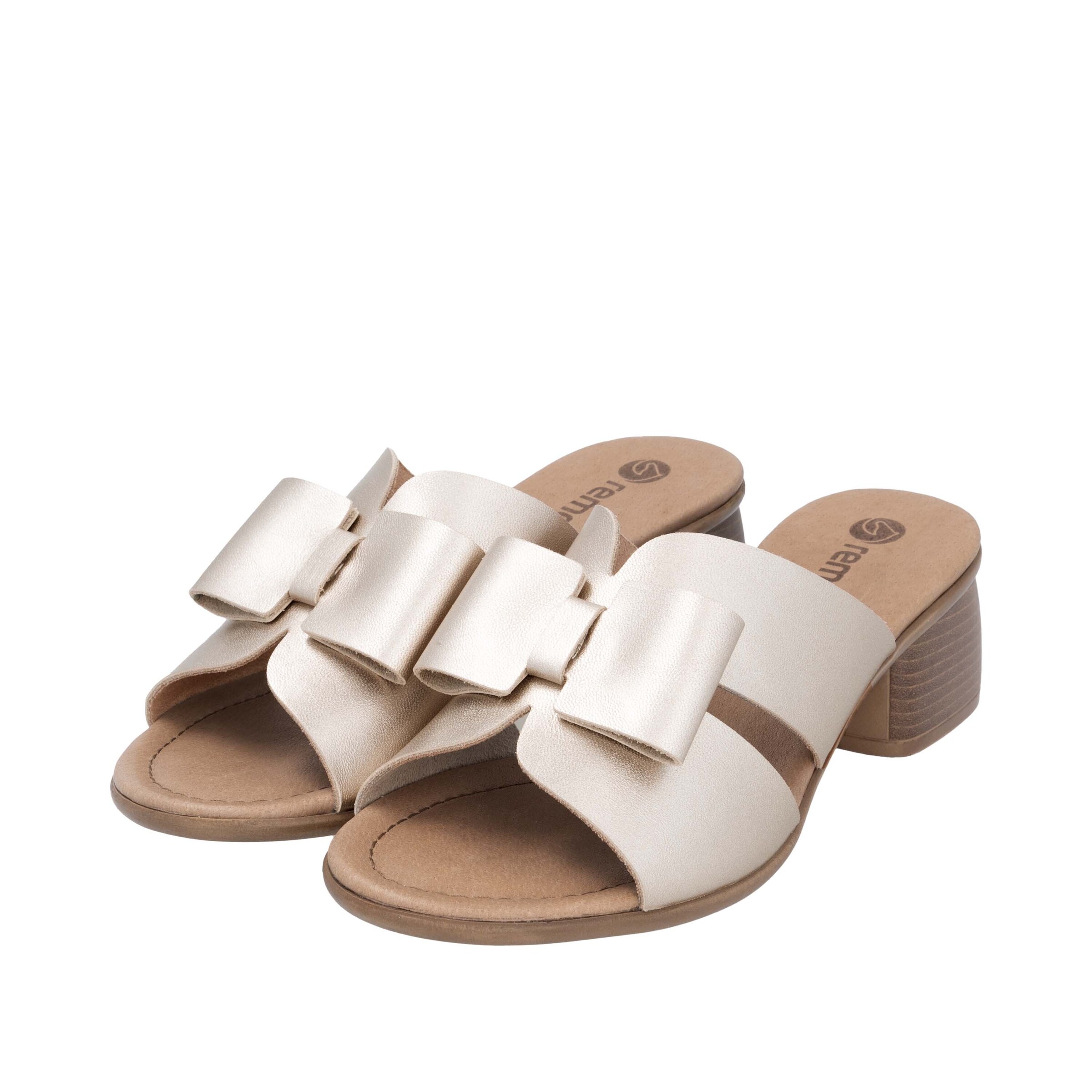 REMONTE Mules in Silver