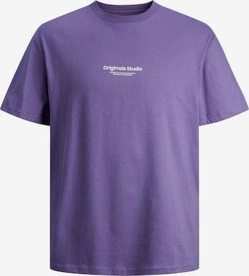 T-Shirt Jack & Jones Junior en violet : devant