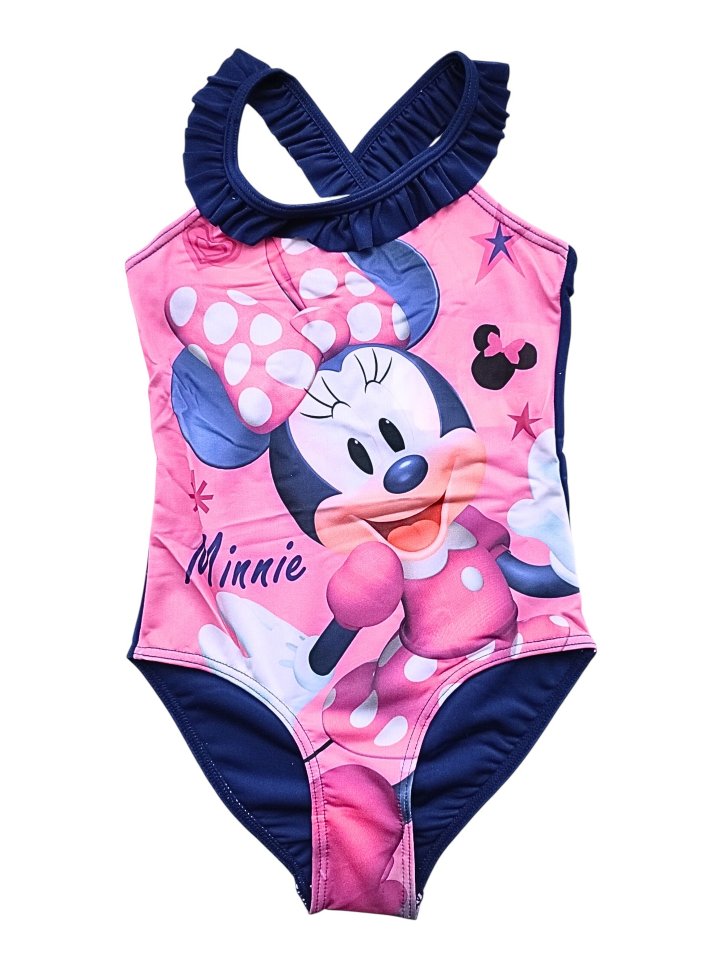 Disney Minnie Mouse Swimsuit in Blue: front