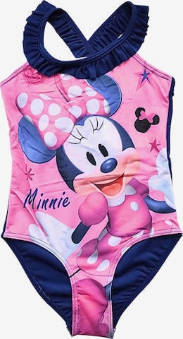Disney Minnie Mouse Swimsuit in Blue: front
