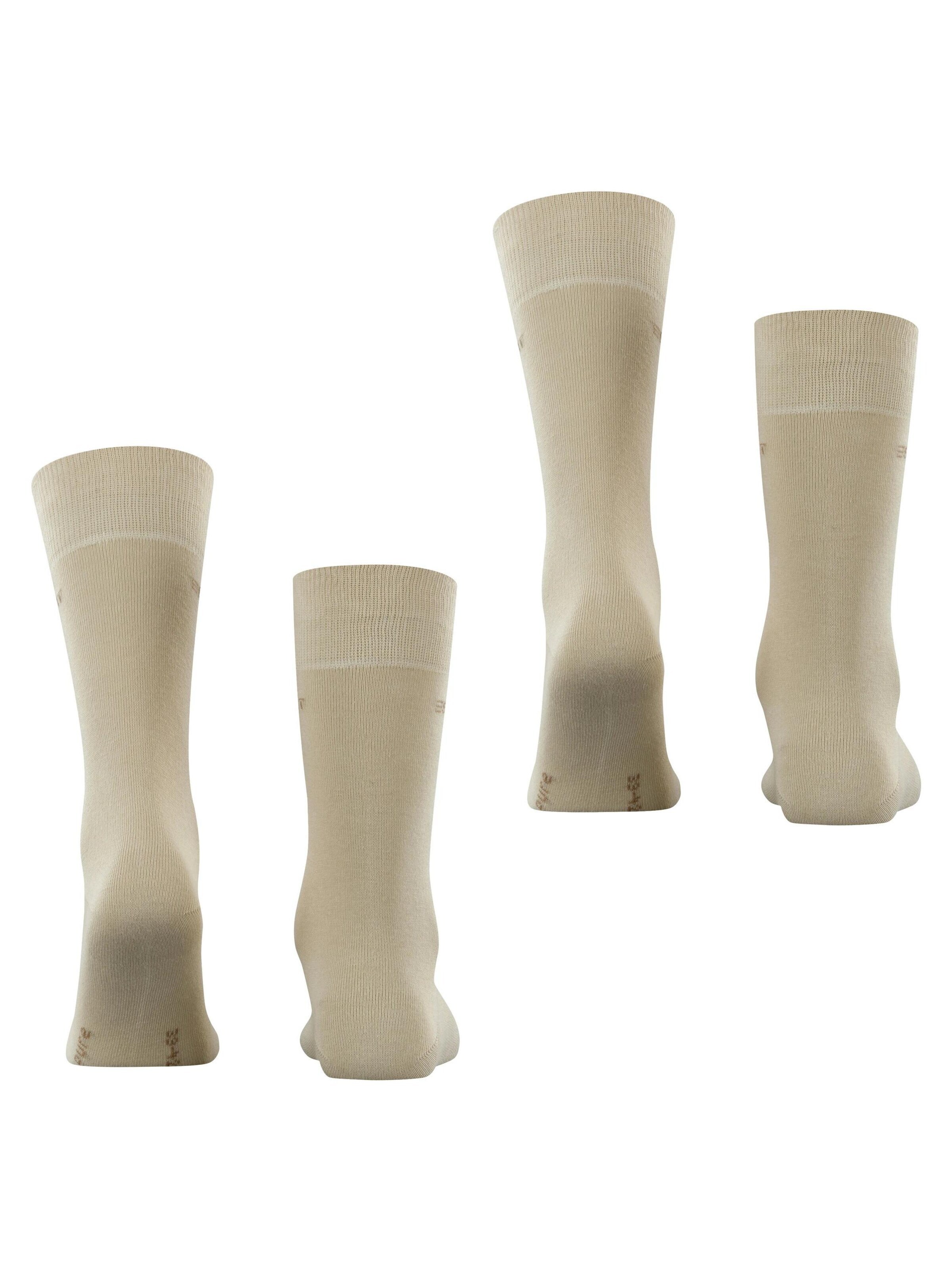 ESPRIT Socken 'Basic Uni 2-Pack'‌ in Beige