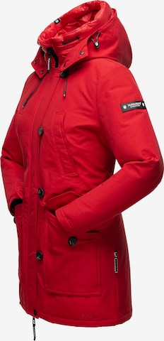 NAVAHOO Winterparka 'Freeze Stoorm' in Rood