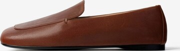 L37 HANDMADE SHOESSlip On cipele 'MOON PARADE' - smeđa boja: prednji dio