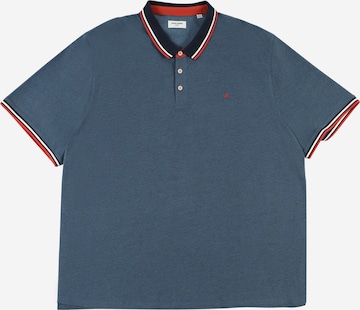 Jack & Jones Plus T-shirt 'Paulos' i blå: framsida