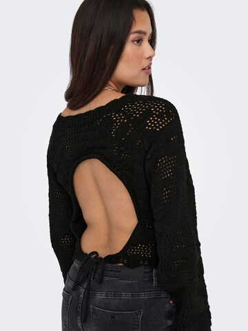 Pull-over 'Cille' ONLY en noir