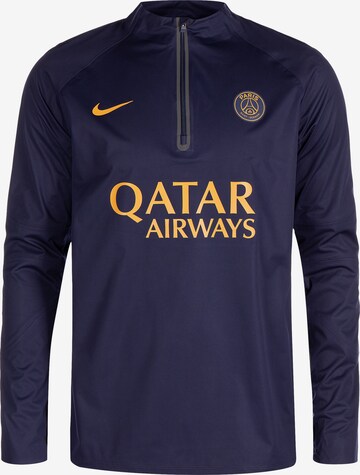 T-Shirt fonctionnel NIKE en bleu : devant