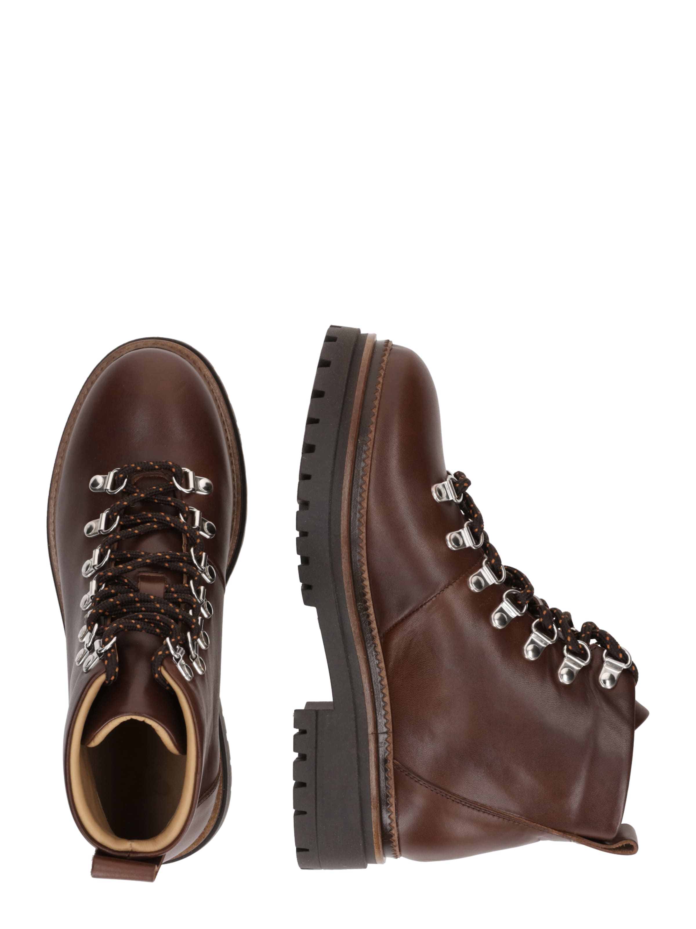 Weekend Max Mara - Botim com fivela 'ALAIN' em castanho