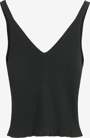 juoda MELA Megzta palaidinė be rankovių 'RHADA': priekis