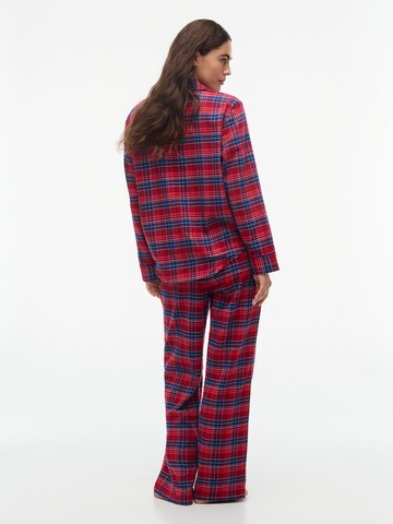 Pyjama 'Essential' TOMMY HILFIGER en rouge