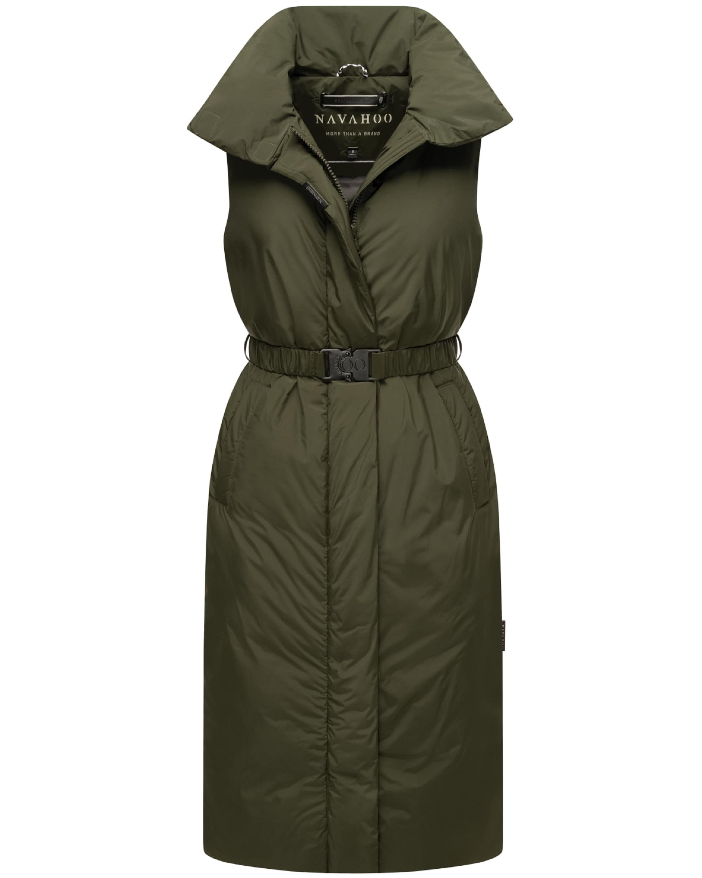 NAVAHOO Weste 'Abendlied XIV' in Grün