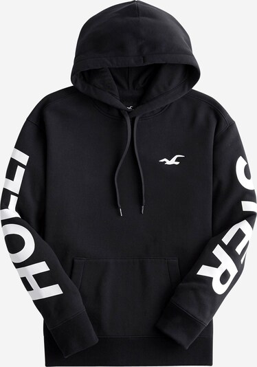 HOLLISTER Mikina 'EXPLODED' - černá / bílá, Produkt