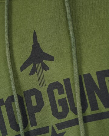 TOP GUN Sweatshirt in Grün
