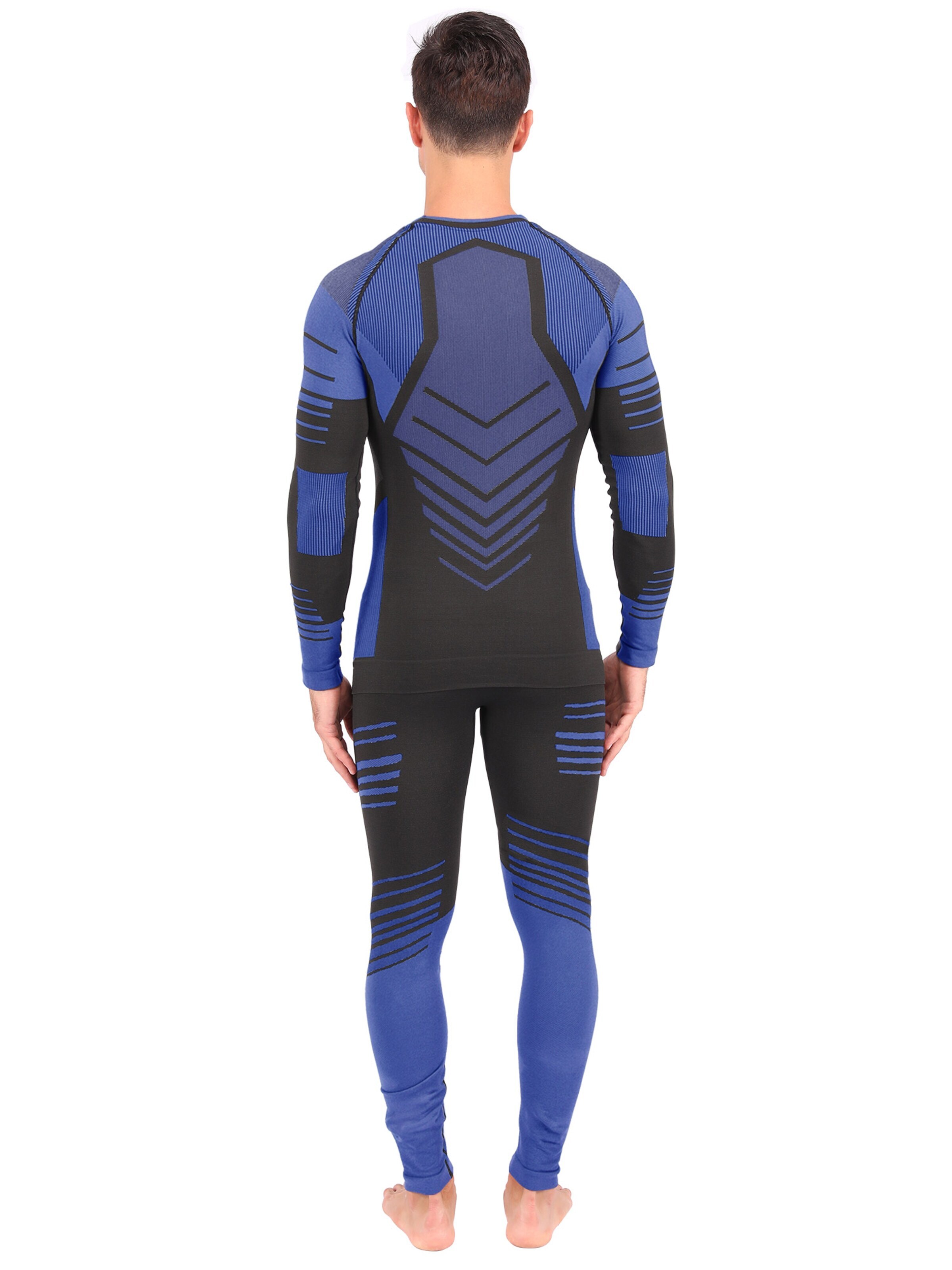 MEETWEE Base Layer 'Seamless Thermal Underwear' in Blue
