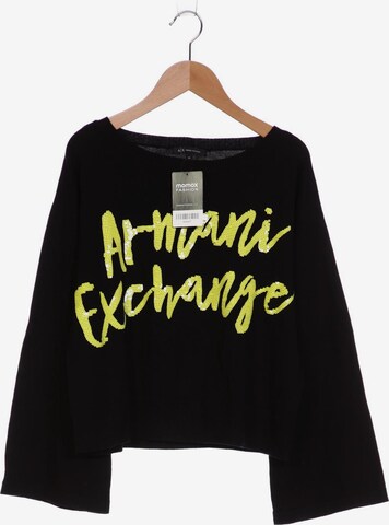 ARMANI EXCHANGE Pullover XS in Schwarz: predná strana