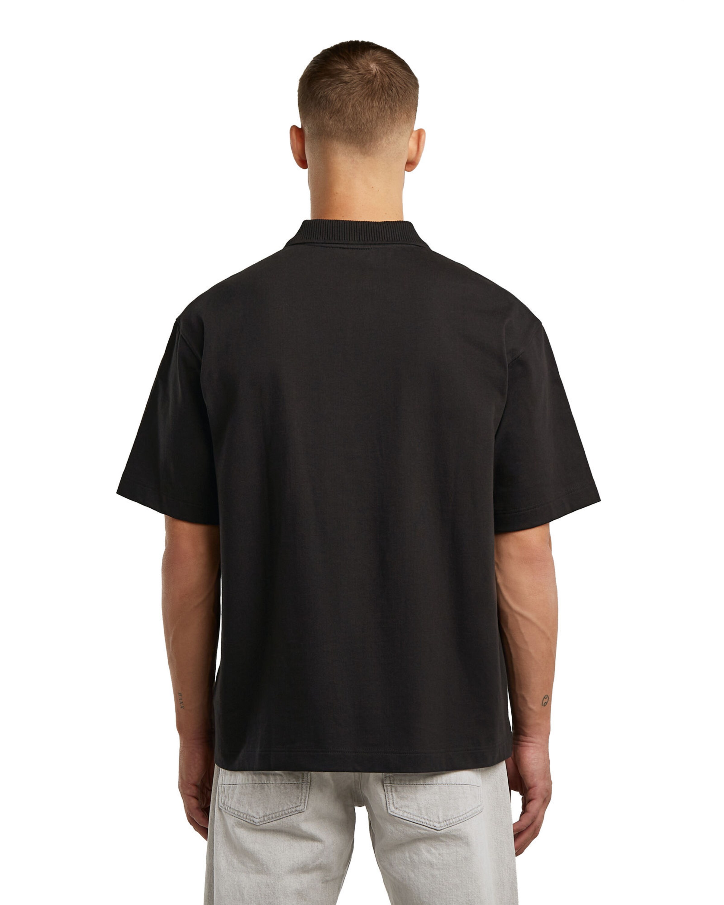 G-STAR Poloshirt - 'Loose Polo' in Schwarz