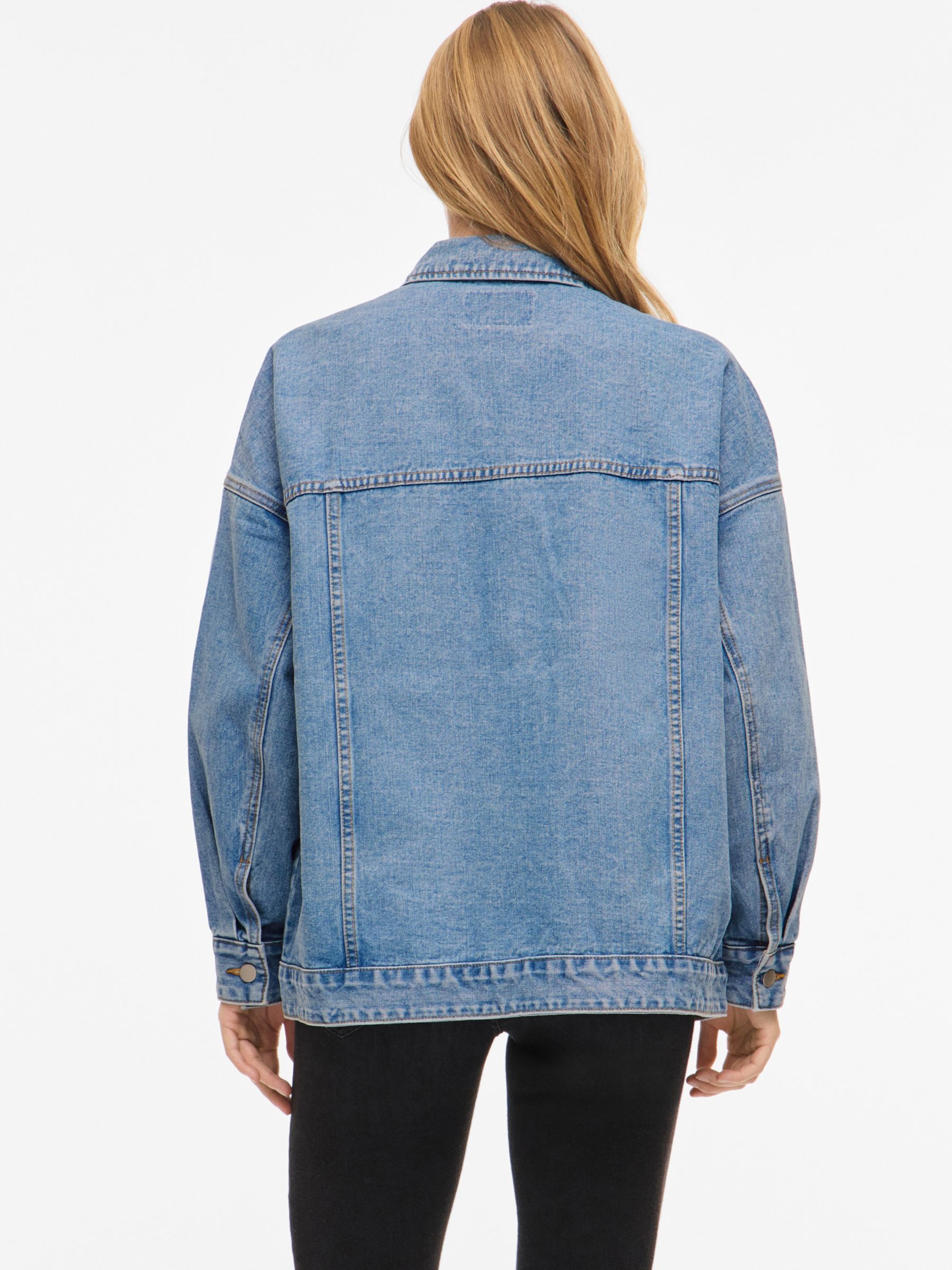 VILA Tussenjas in Blauw