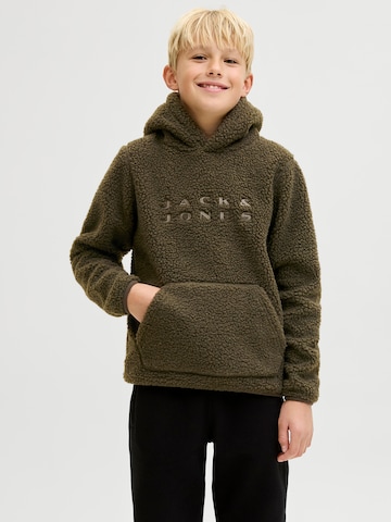 Jack & Jones Junior Pulóver 'JCOFLARE' - zöld: elől
