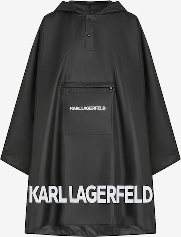 Karl LagerfeldTehnička jakna 'Essential' - crna boja: prednji dio