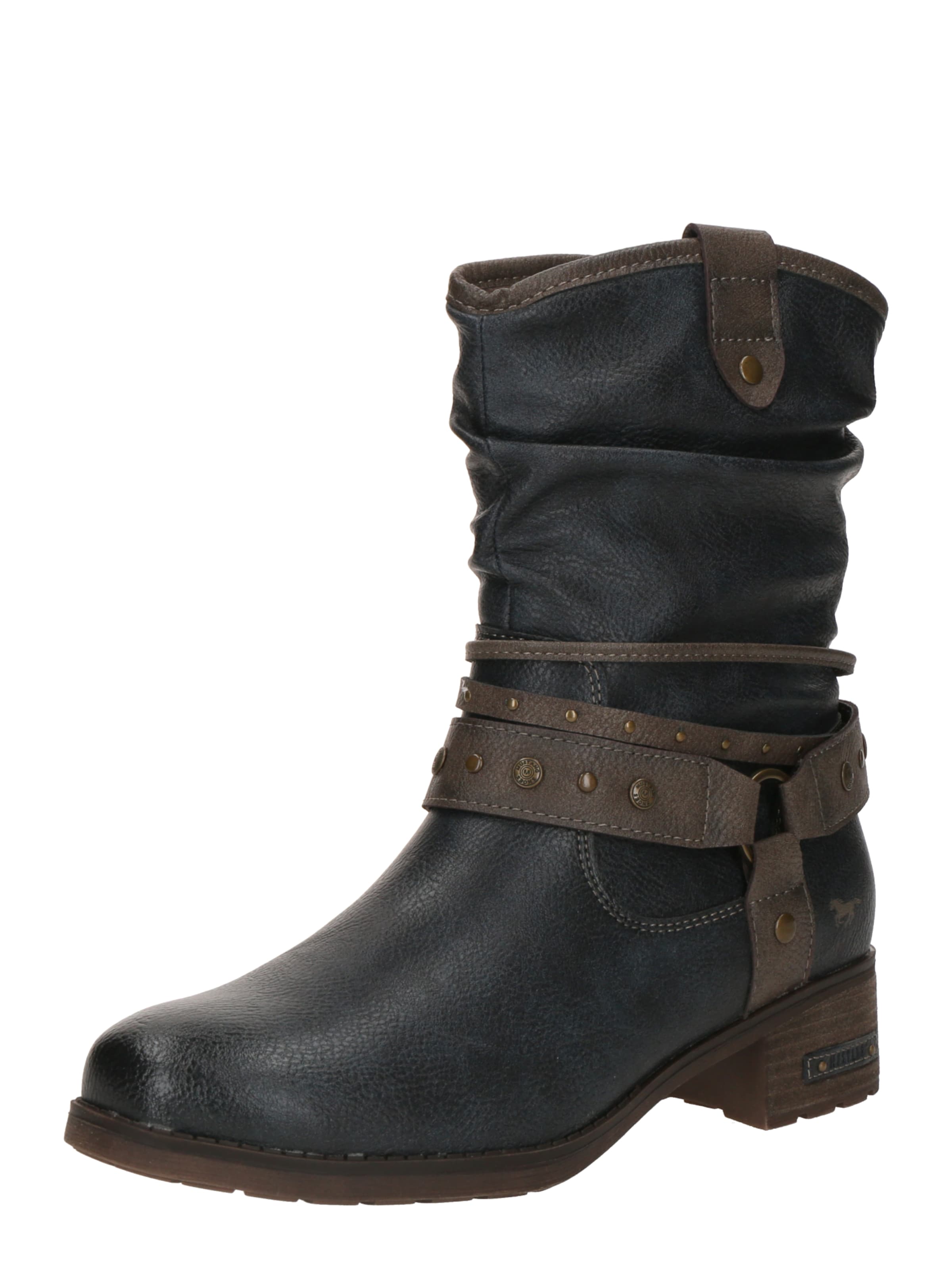 MUSTANG - Botines en azul: frente