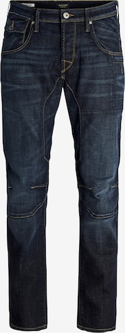 JACK & JONES Regular Farkut 'JJIMIKE JJOSAKA' värissä sininen: etupuoli