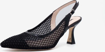 MELLUSO Slingback Pumps 'Linda 75' in Black: front