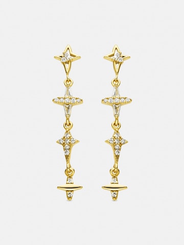 Boucles d'oreilles 'Holis' Luxenter en or : devant