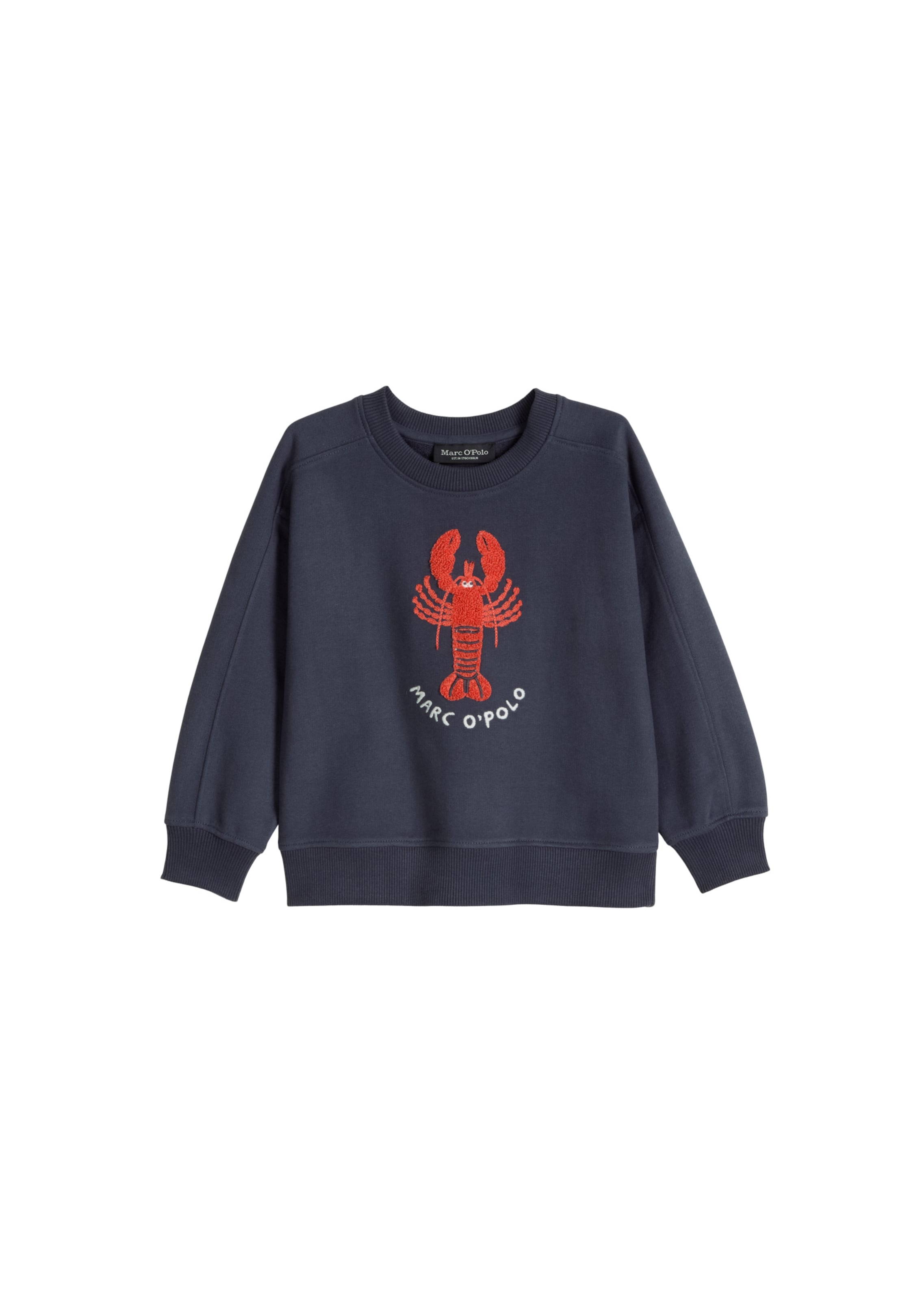 Marc O'Polo Sweatshirt in Blue: front