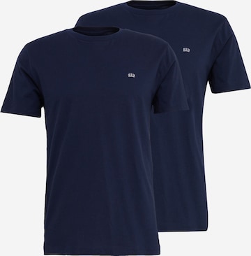 GAP Regular fit Shirt in Blue: front