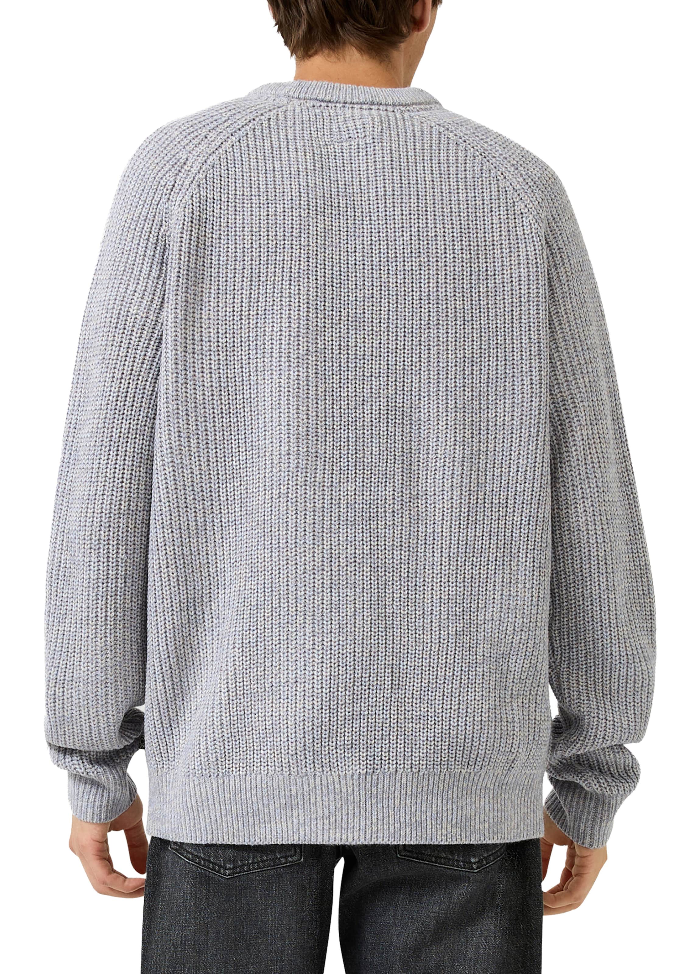 Pull-over QS en gris : derrière