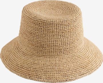 Next Hat i beige: forside