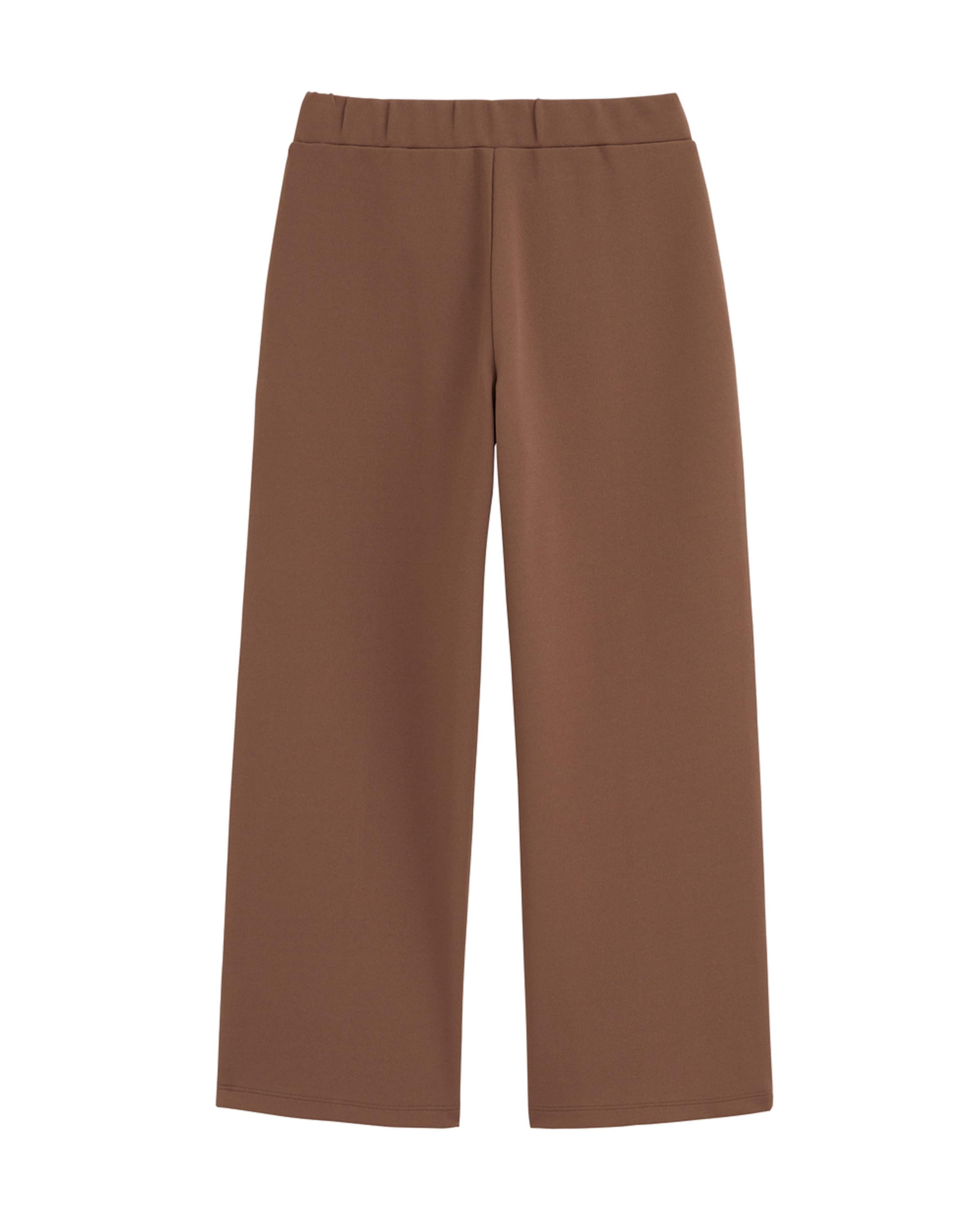 WE Fashion Loosefit Broek in Bruin