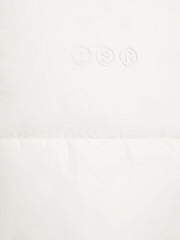 Bershka Kurtka przejściowa w kolorze biały
