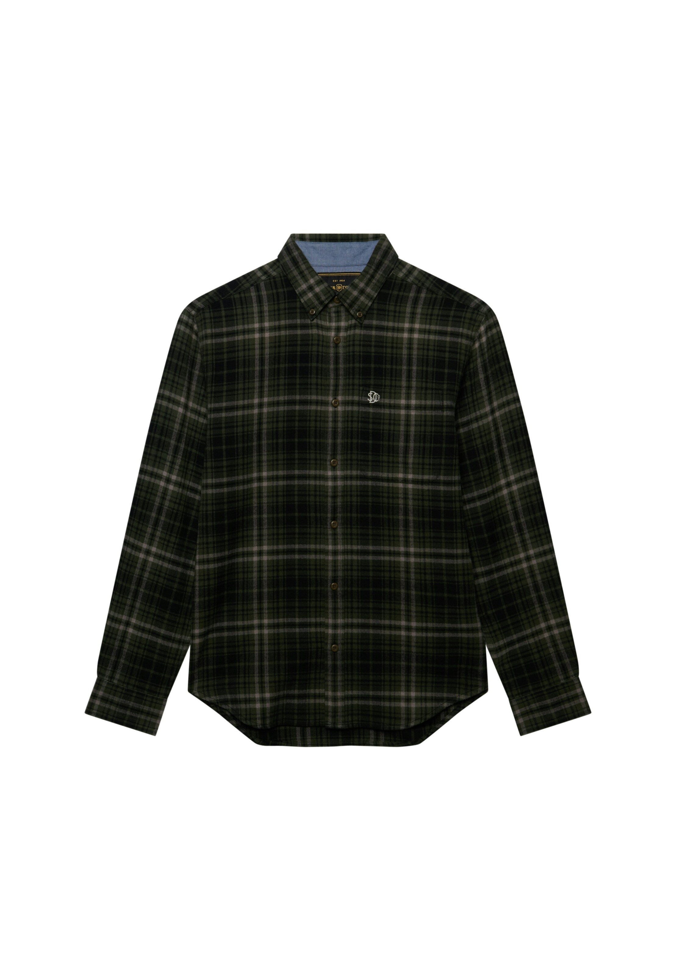 Chemise Superdry & Co en vert : devant