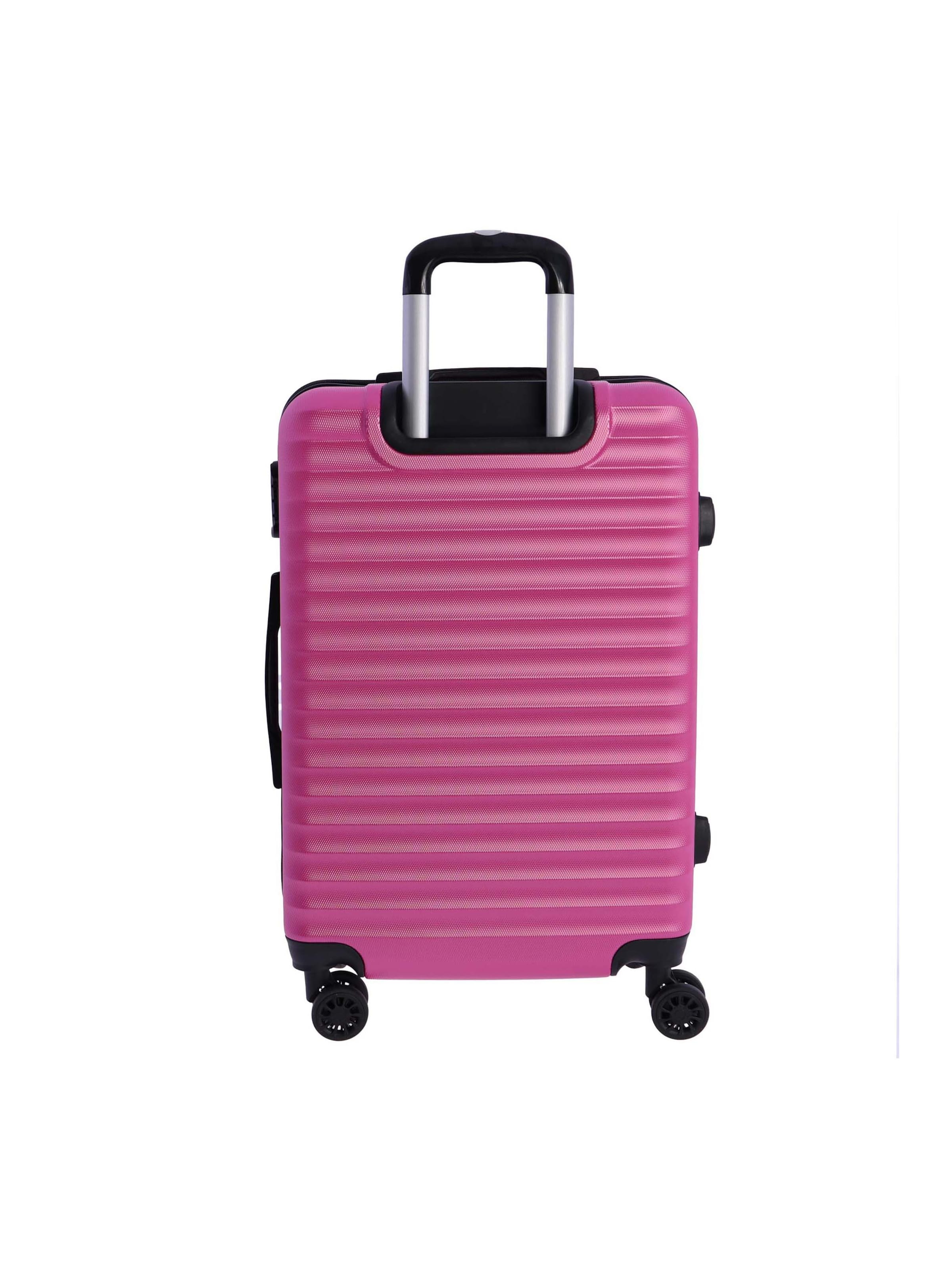 Don Algodon - Carrito 'DON ALGODON Maleta Mediana 23 kg | Maleta de Viaje Rígida con 4 Ruedas Dobles 360º, Candado TSA y Asa Telescópica | Equipaje Resistente al Agua para Viajes en Avión' en rosa