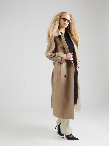 DRYKORN Between-seasons coat 'EPWELL' in Brown