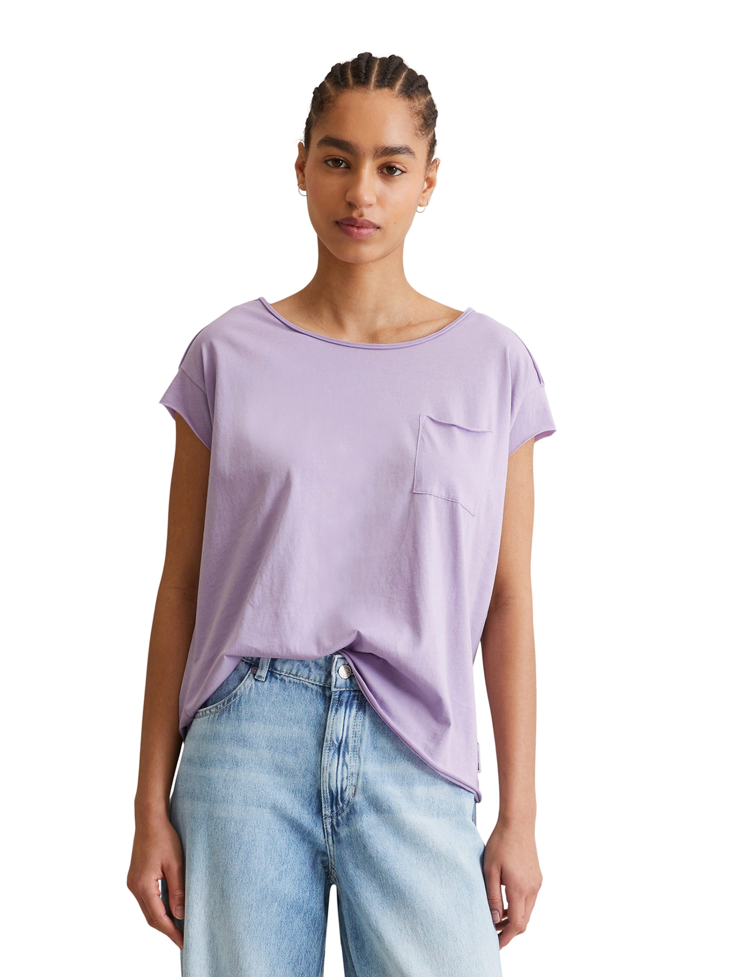 Marc O'Polo DENIM Shirt in Lila: voorkant