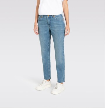 MAC Skinny Jeans 'Melanie' in Blau