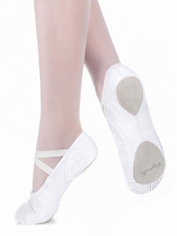 Tanzmuster Athletic Shoes 'Charlie' in White