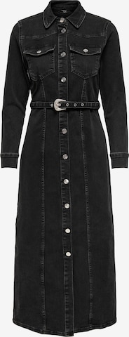 ONLY Shirt Dress in Black: front