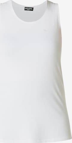 BASE LEVEL CURVY Top 'Alicia' in White: front