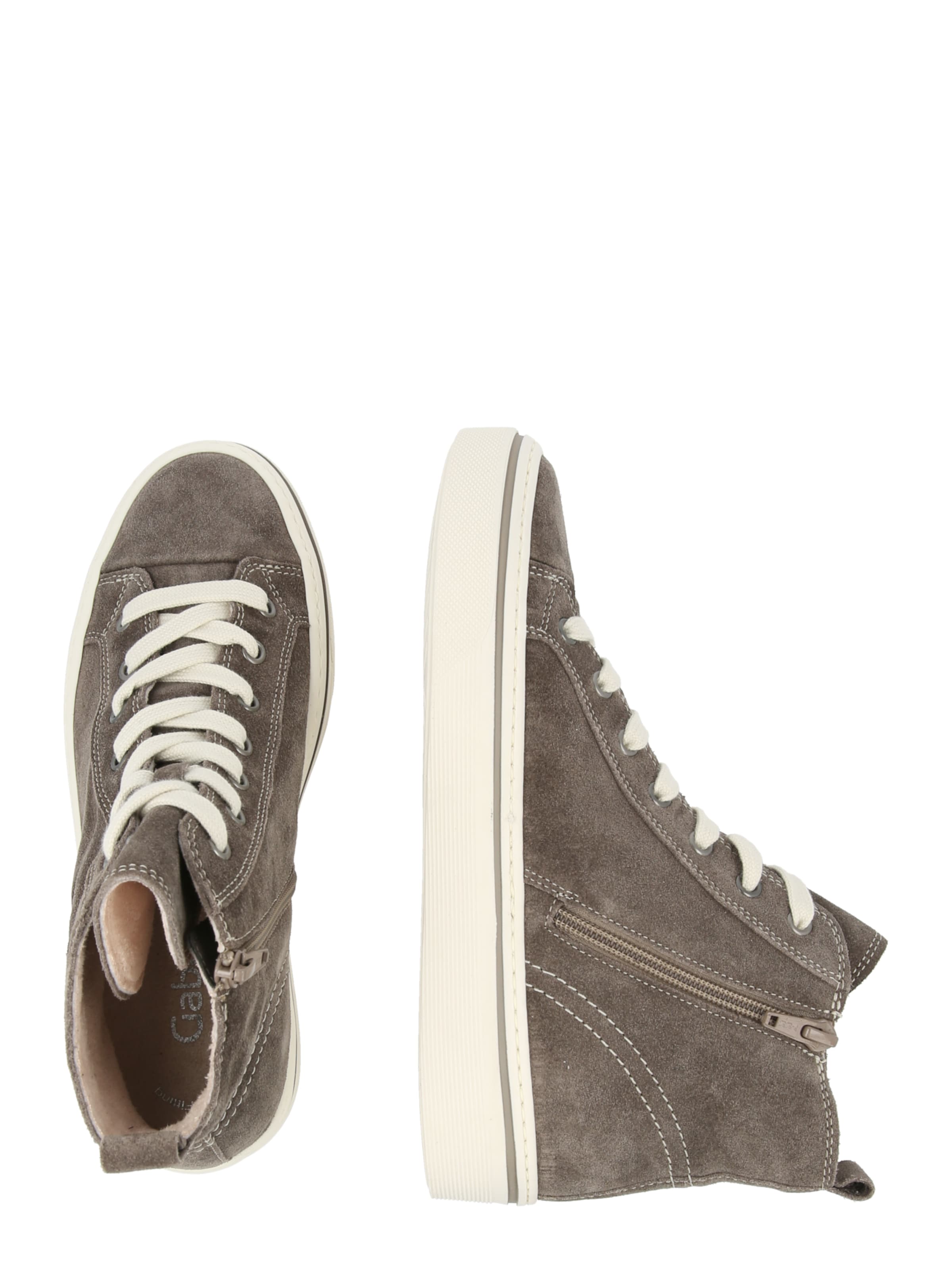 Sneaker alta di GABOR in marrone: lato