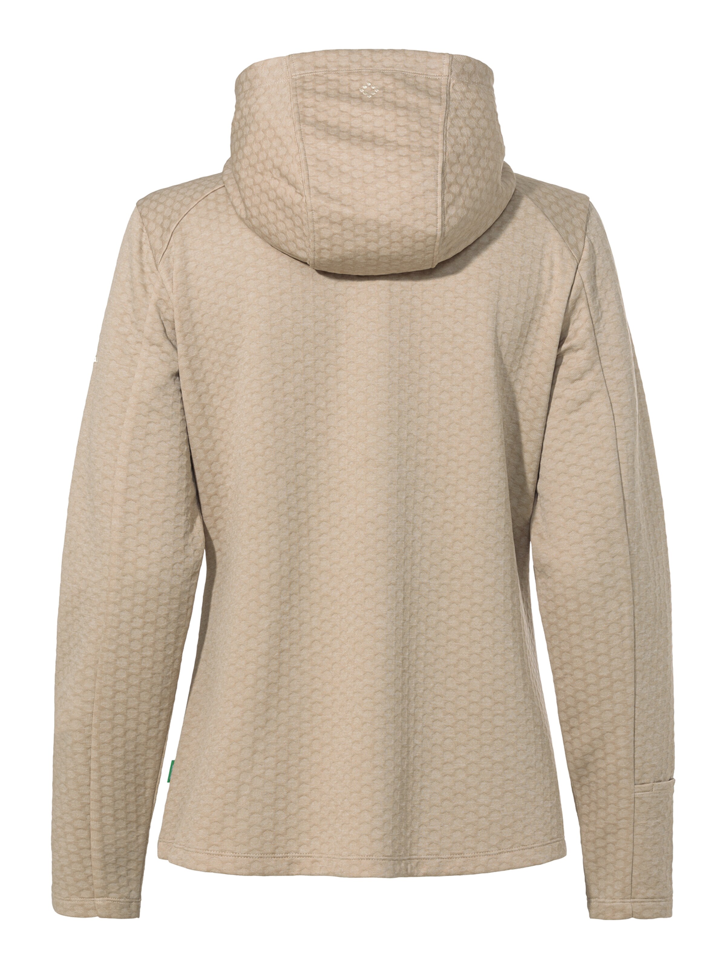 VAUDE Sportsweatjacke 'Skomer' in Beige