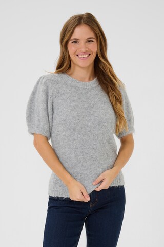 Kaffe Pullover 'Emilie' in Grau: Vorderseite