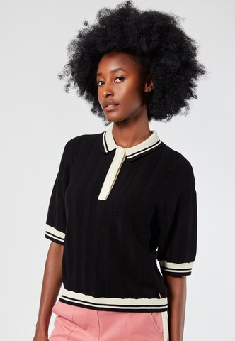 T-shirt 'Get A Feeling' 4funkyflavours en noir : devant